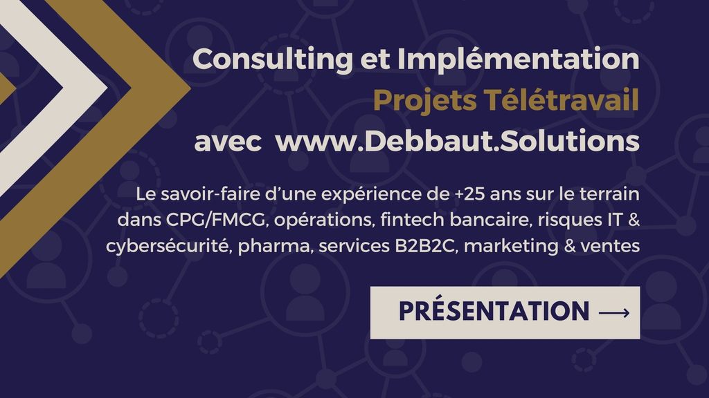 services de consulting télétravail avec Elena Debbaut - consultante en entreprise - gestionnaire de crise