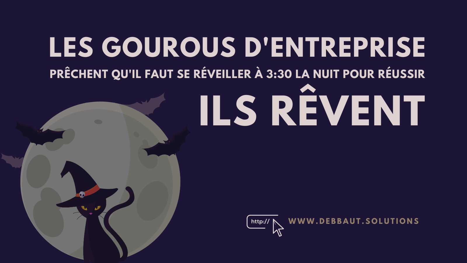 Les gourous d'entreprise prêchent qu'il faut se réveiller à 3:30 la nuit pour réussir. Ils rêvent. Les gourous d'entreprise prêchent qu'il faut se réveiller à 3:30 la nuit pour réussir. Ils rêvent.