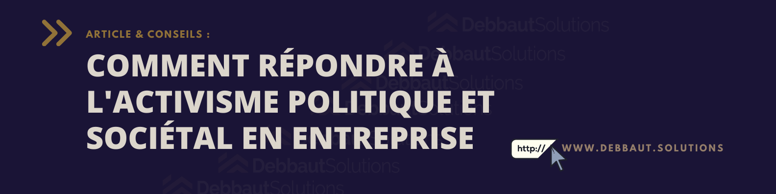 activisme sociétal et politique dans les entreprises ESG par Elena Debbaut, consultante en entreprise