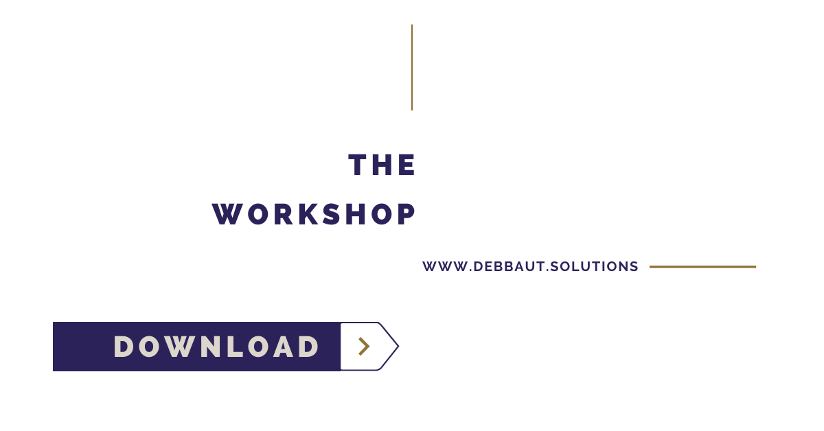 Workshop strategy operations turnaround consulting - Debbaut.Solutions Workshop strategy operations turnaround consulting - Debbaut.Solutions