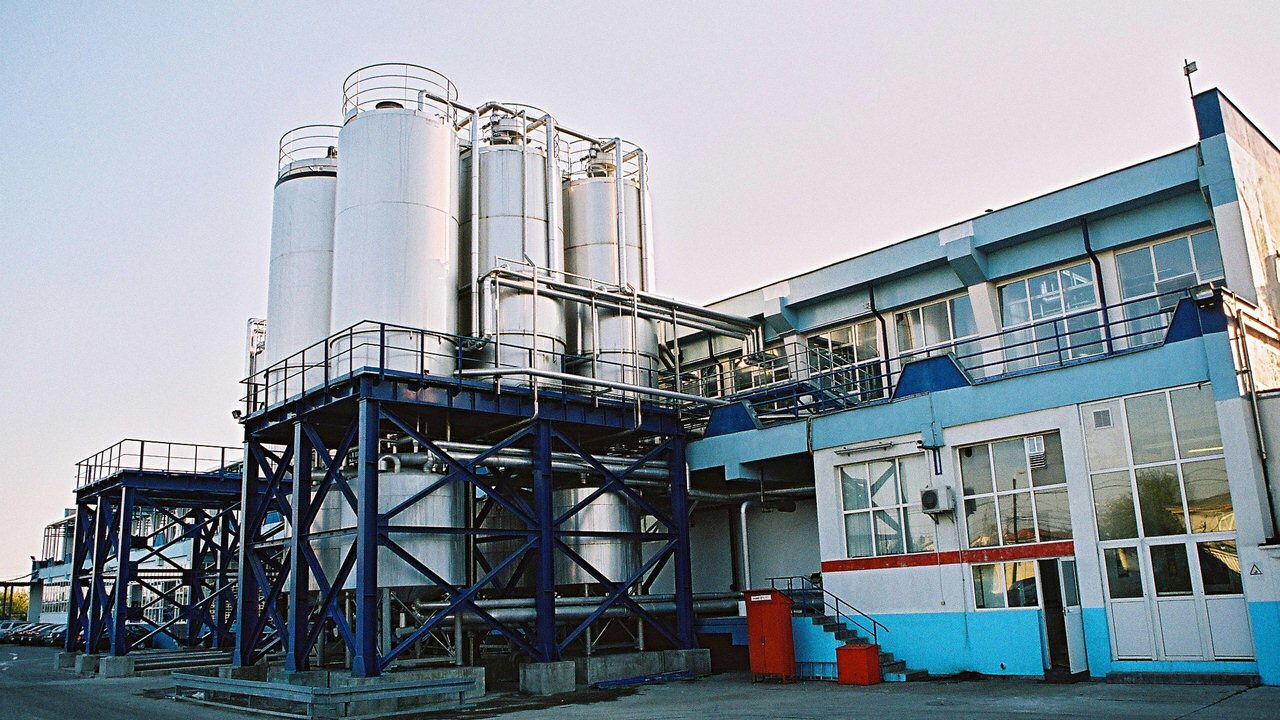 the new plant facilities - dairy plant East Europe